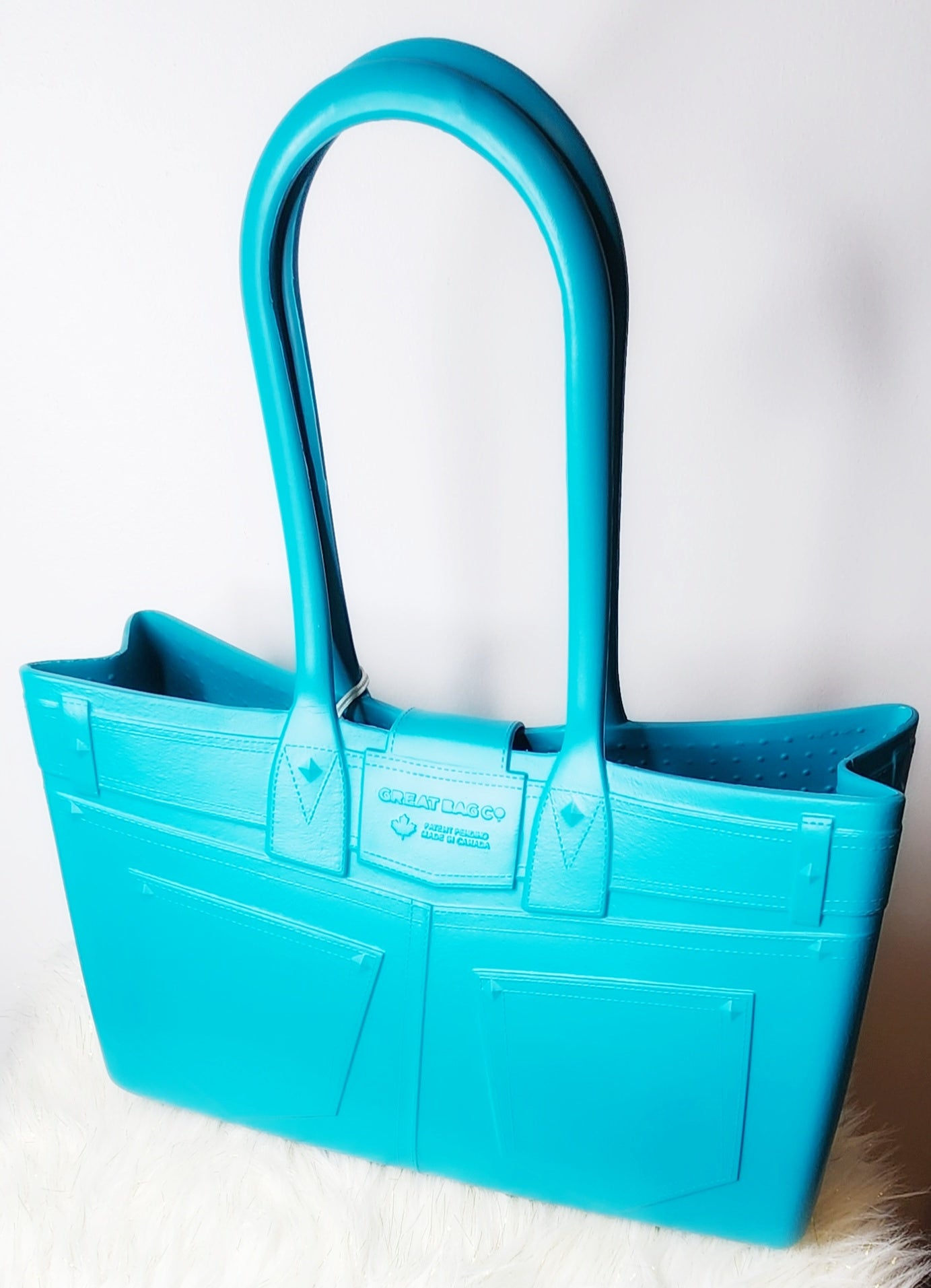 The Great Tote Handbag (Turquoise)