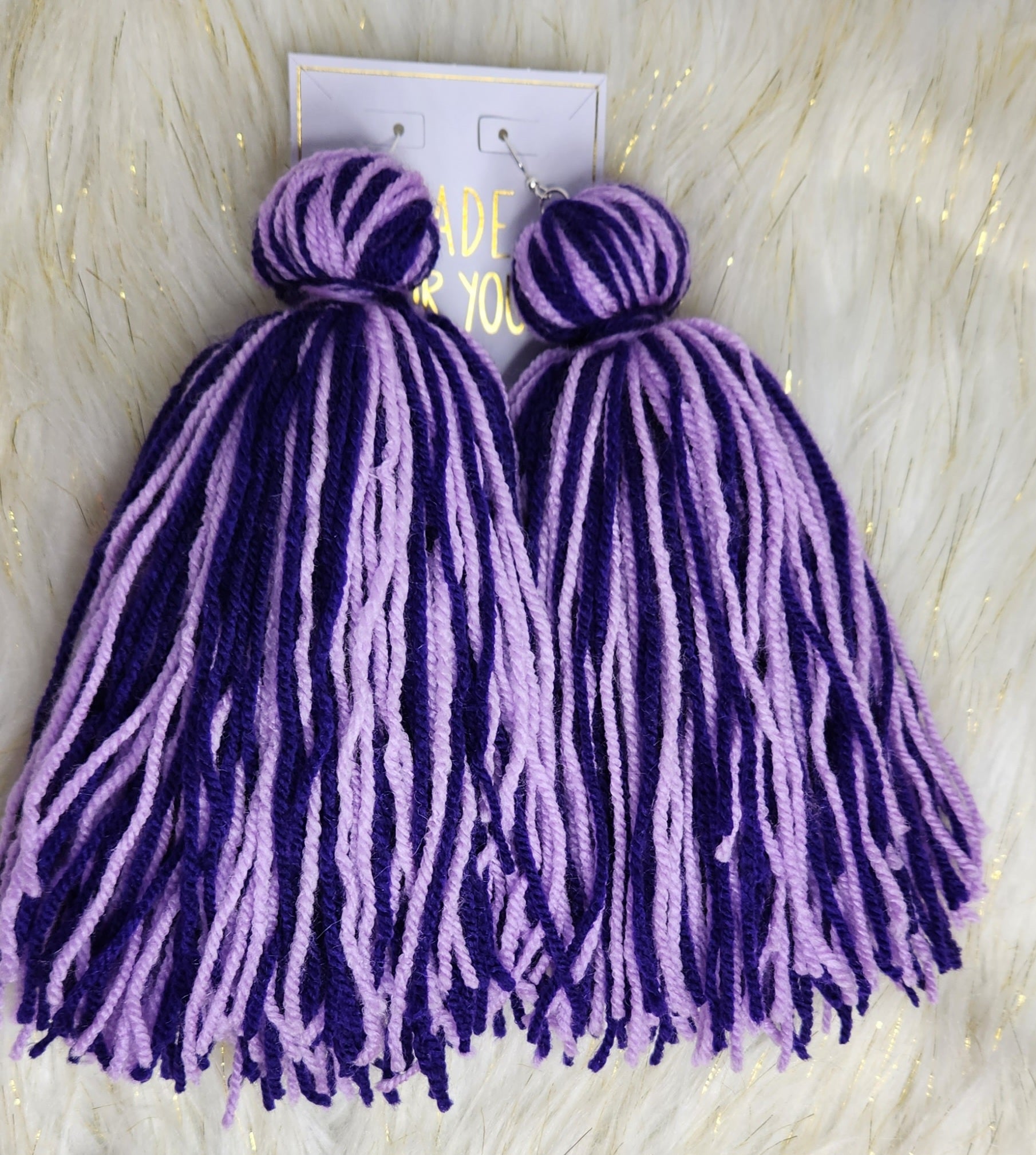 Tasteful Tassle Earrings (Long)