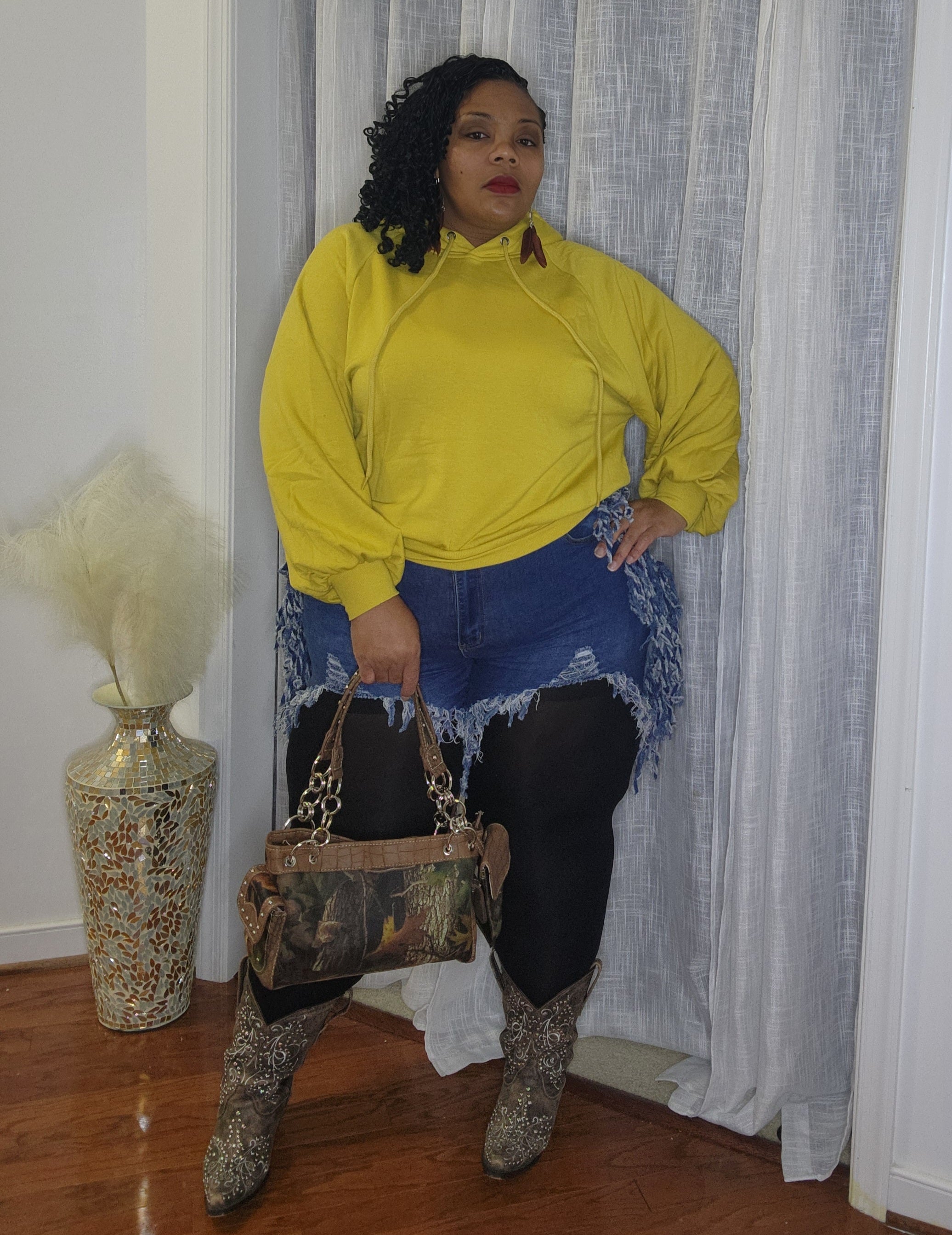 Warm & Cozy Hoodie (Mustard)