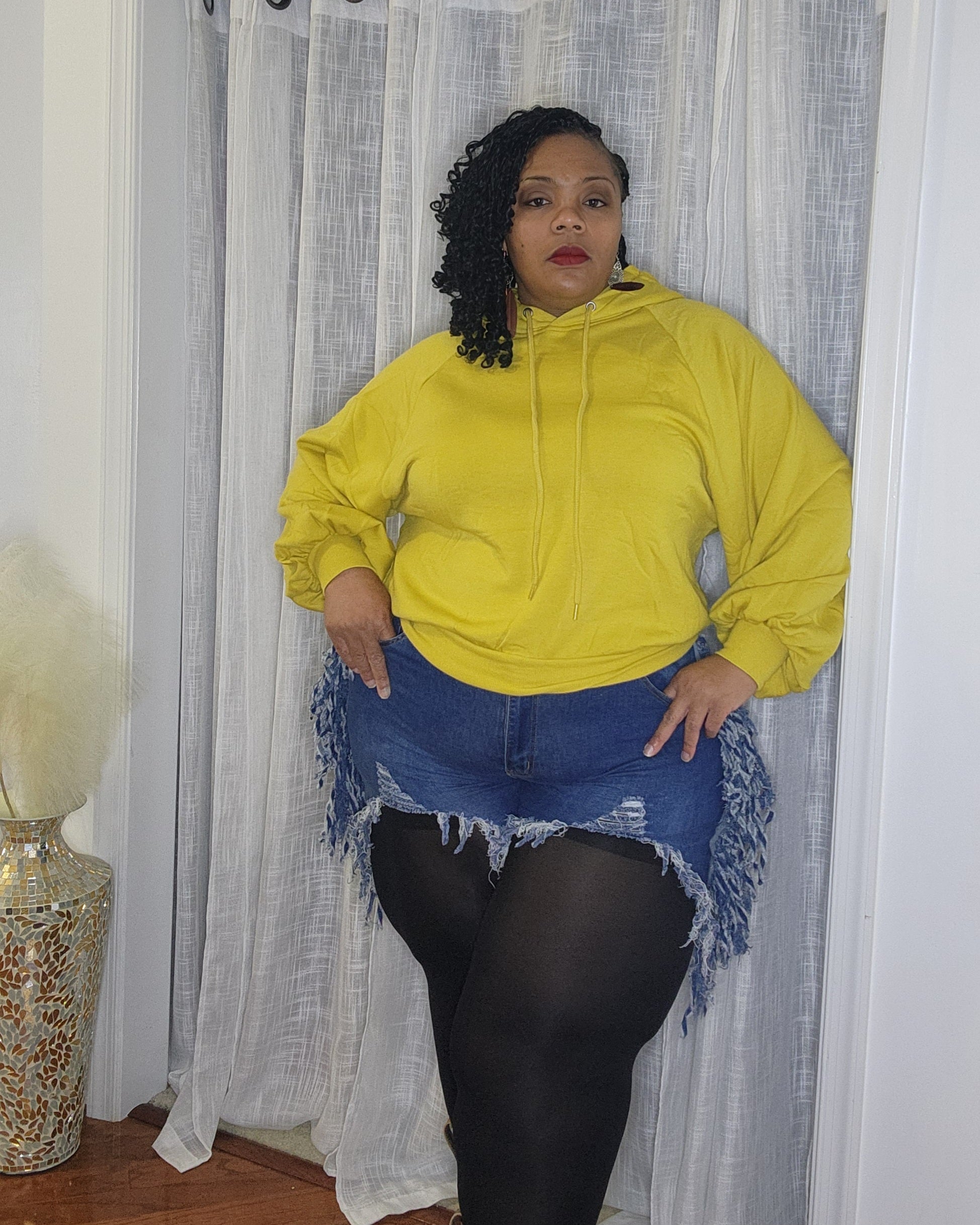 Warm & Cozy Hoodie (Mustard)