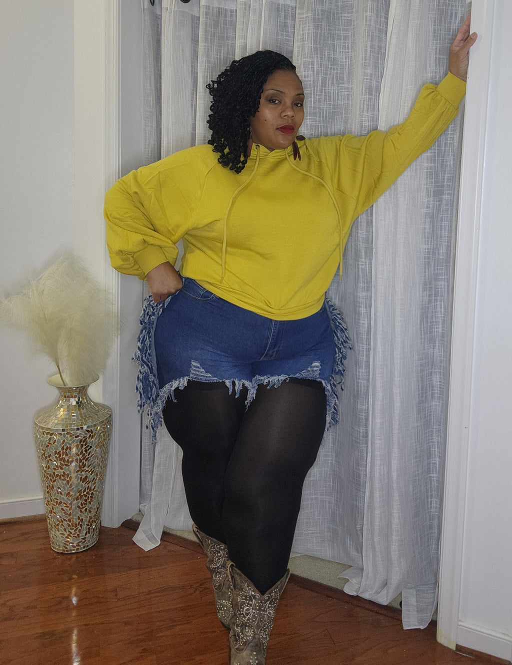 Warm & Cozy Hoodie (Mustard)