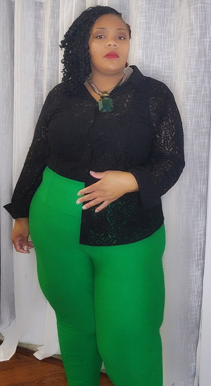 Lux Leggings (Kelly Green)