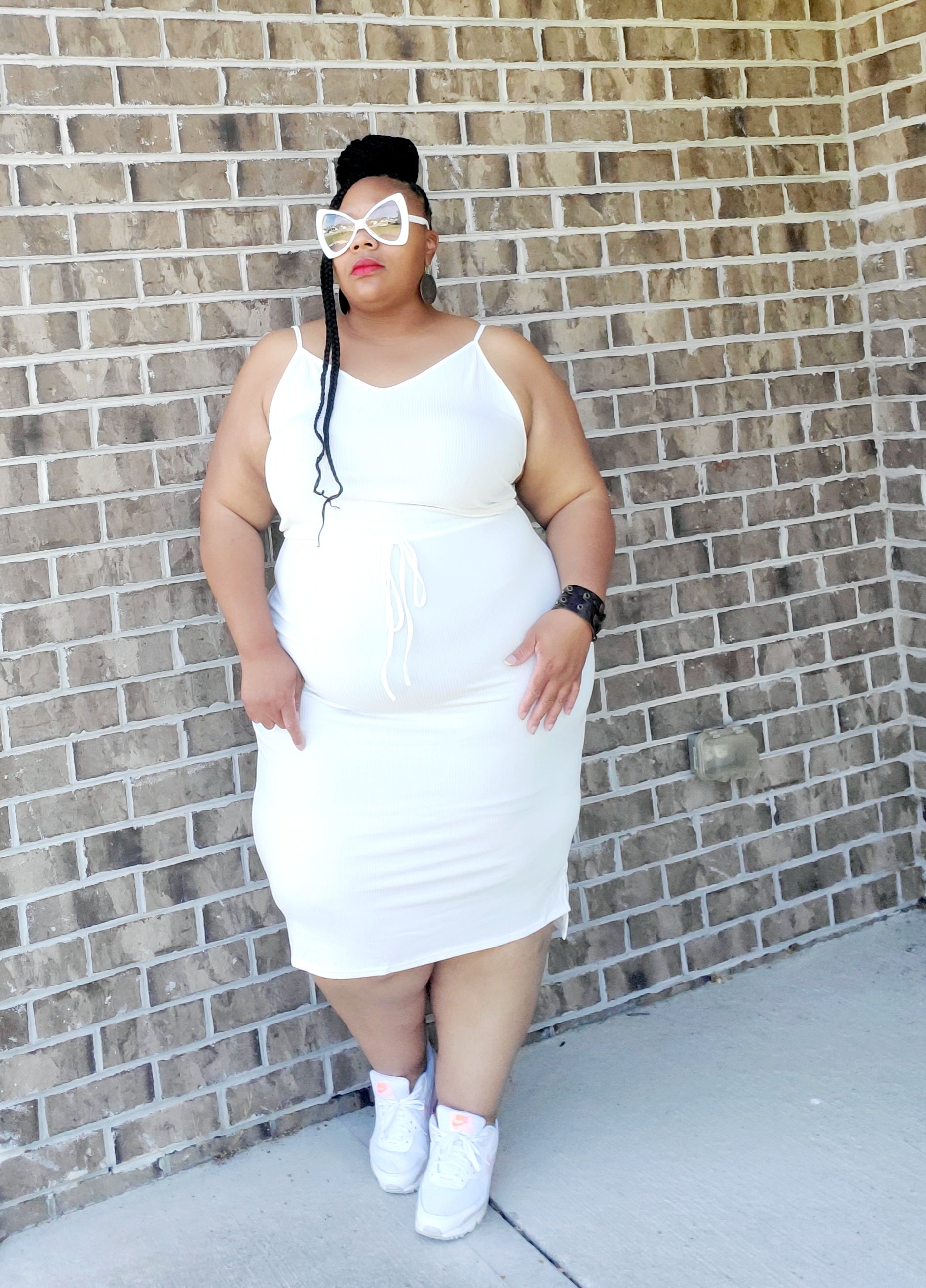 Summer Breeze Dress (White)