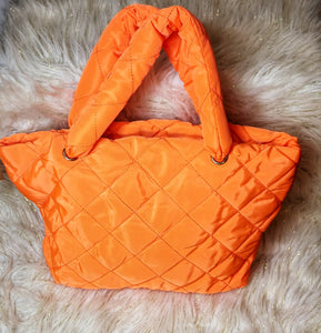 Highlighter Handbag (Neon Orange)